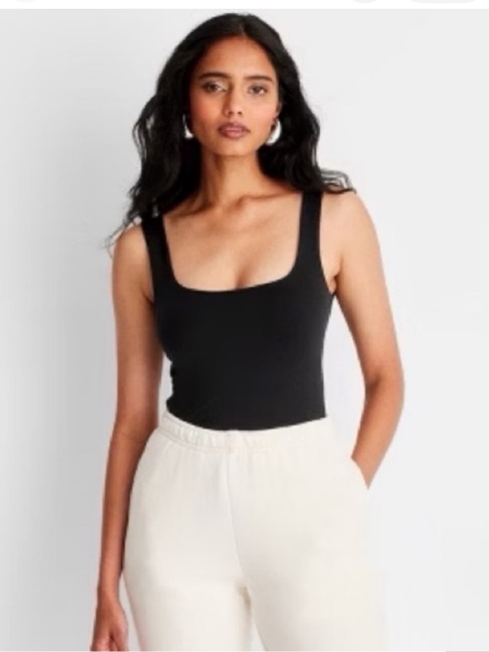 Blacks new day  Scoop Neck Tank Top for Women